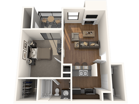The Zilker Floor Plan The Zilker Floor Plan at Great Hills, Austin, 78759